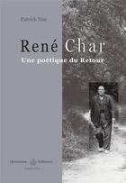 Couverture du livre « René char » de Nee-P aux éditions Hermann