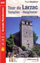 Couverture du livre « Tour du Larzac ; Templier, Hospitalier ; 12-GR71C/71D-0710 (édition 2009) » de  aux éditions Ffrp