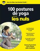Couverture du livre « 100 postures de yoga pour les nuls » de Julia Lemetais aux éditions First