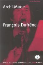 Couverture du livre « Francois dufrene » de Francois Dufrene aux éditions Ensba