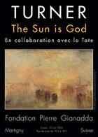 Couverture du livre « William Turner : sun is god » de David Blayney Brown aux éditions Gianadda