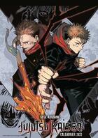 Couverture du livre « Jujutsu Kaisen : calendrier (édition 2023) » de Gege Akutami aux éditions Ki-oon