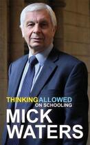 Couverture du livre « Thinking Allowed » de Waters Mick aux éditions Crown House Digital