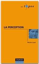 Couverture du livre « La perception » de Marion Luyat aux éditions Dunod