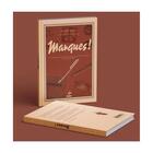 Couverture du livre « Marques ! la fantastique histoire des marques et logos célèbres en bande dessinée » de David Rault aux éditions Lapin