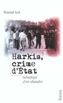 Couverture du livre « Harkis crime d etat » de Hazni/Boussad aux éditions Ramsay