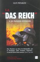 Couverture du livre « La das reich ; 2e SS panzer division » de Guy Penaud aux éditions La Lauze