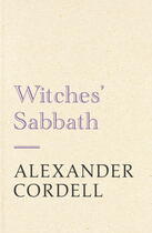 Couverture du livre « Witches' sabbath » de Cordell Alexander aux éditions Editions Racine