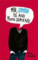 Couverture du livre « Moi, Simon, 16 ans, homo sapiens » de Becky Albertalli aux éditions Hachette Romans