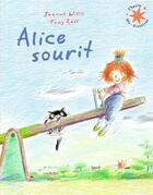 Couverture du livre « Alice sourit » de Jeanne Willis aux éditions Gallimard-jeunesse