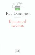 Couverture du livre « Emmanuel Lévinas » de  aux éditions Puf