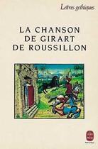 Couverture du livre « La chanson de girart de roussillon » de  aux éditions Le Livre De Poche