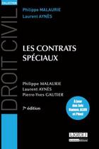 Couverture du livre « Les contrats spéciaux (7e édition) » de Philippe Malaurie et Laurent Aynes et Pierre-Yves Gautier aux éditions Lgdj