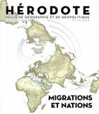 Couverture du livre « Herodote numero 174 migrations et nations » de Revue Hérodote aux éditions La Decouverte