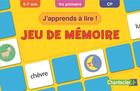 Couverture du livre « Jeu de memoire (6-7 a.) » de  aux éditions Chantecler