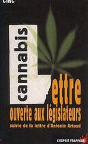 Couverture du livre « Cannabis, lettre ouverte aux législateurs » de Circ aux éditions L'esprit Frappeur