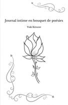 Couverture du livre « Journal intime en bouquet de poésies » de Yuki Kitsune aux éditions Thebookedition.com