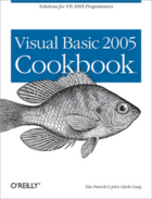 Couverture du livre « Visual Basic 2005 Cookbook » de Tim Patrick aux éditions O'reilly Media