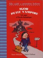 Couverture du livre « Un ogre à l'école fantastique » de Yann Walcker aux éditions Gallimard-jeunesse