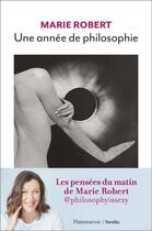 Couverture du livre « Une année de philosophie » de Marie Robert aux éditions Flammarion