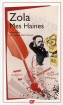 Couverture du livre « Mes haines » de Émile Zola aux éditions Flammarion