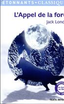 Couverture du livre « L'appel de la forêt » de Jack London aux éditions Flammarion