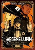 Couverture du livre « Arsène Lupin gentleman-cambrioleur Tome 5 : la dame blonde » de Takashi Morita aux éditions Kurokawa