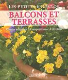 Couverture du livre « Balcons et terrasses » de Wehmeyer/Hackstein aux éditions Grund