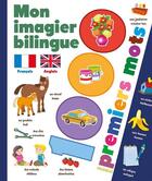 Couverture du livre « Mon imagier bilingue Français/Anglais ; 1000 premiers mots » de  aux éditions Piccolia