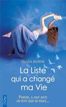 Couverture du livre « La liste qui a changé ma vie » de Olivia Beirne aux éditions City