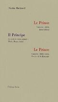 Couverture du livre « Le prince » de Machiavel aux éditions Ivrea