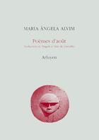 Couverture du livre « Poèmes d'août » de Alvim Maria A aux éditions Arfuyen