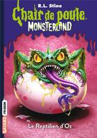 Couverture du livre « Chair de poule : Monsterland - saison 1 Tome 10 : le reptilien d'Oz » de R. L. Stine aux éditions Bayard Jeunesse