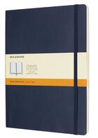 Couverture du livre « Carnet ligné très grand format souple saphir » de  aux éditions Moleskine
