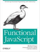 Couverture du livre « Functional JavaScript » de Michael Fogus aux éditions O`reilly Media