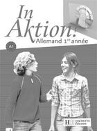 Couverture du livre « In aktion ; allemand 1e année / a1 ; transparents (édition 2007) » de S Schutze et D Janitza aux éditions Hachette Education