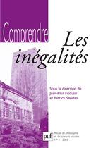 Couverture du livre « REVUE COMPRENDRE n.4 ; les inégalités (édition 2003) » de Revue Comprendre aux éditions Puf