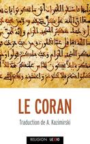 Couverture du livre « Le Coran » de Anonyme aux éditions Cerf