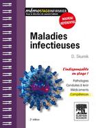 Couverture du livre « Maladies infectieuses (2e édition) » de David Skurnik aux éditions Elsevier-masson