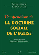 Couverture du livre « Compendium de la doctrine sociale de l'Église » de Conseil Pontifical Justice Et Paix aux éditions Mame Bayard Cerf