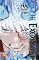 Couverture du livre « Blue exorcist Tome 26 » de Kazue Kato aux éditions Crunchyroll