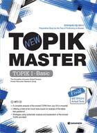 Couverture du livre « New topik master i : basic - edition bilingue » de  aux éditions Darakwon