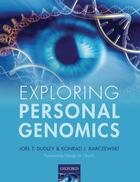 Couverture du livre « Exploring Personal Genomics » de Karczewski Konrad J aux éditions Oup Oxford