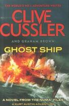 Couverture du livre « Ghost ship » de Clive Cussler Brown aux éditions Michael Joseph