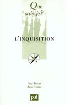 Couverture du livre « L'inquisition » de Guy Testas et Jean Testas aux éditions Que Sais-je ?