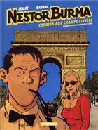Couverture du livre « Nestor Burma Tome 12 : corrida aux Champs-Elysées » de Nicolas Barral et Leo Malet aux éditions Casterman