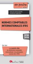 Couverture du livre « Normes comptables internationales IFRS » de Eric Tort aux éditions Gualino