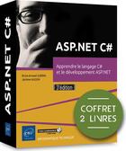 Couverture du livre « ASP.NET C# ; coffret de 2 livres : apprendre le langage C# et le développement ASP.NET (3e édition) » de Brice-Arnaud Guerin et Jerome Hugon aux éditions Eni