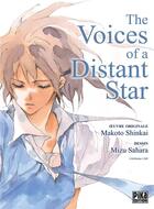 Couverture du livre « The voices of a distant star » de Makoto Shinkai et Mizu Sahara aux éditions Pika