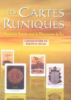 Couverture du livre « Coffret les cartes runiques » de Blum/Gern aux éditions Guy Trédaniel